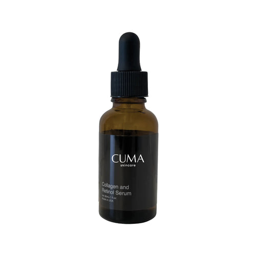 Luminara Collagen & Retinol Night Serum dropper bottle
